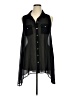 BCBGMAXAZRIA 100% Polyester Black Sleeveless Blouse Size XL - photo 1