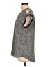 Express Silver Sleeveless T-Shirt Size L - photo 5
