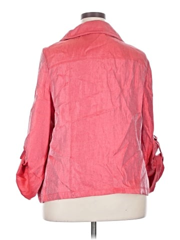Elementz 3/4 Sleeve Button-Down Shirt (view 2)