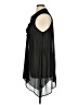 BCBGMAXAZRIA 100% Polyester Black Sleeveless Blouse Size XL - photo 5