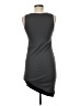 Unbranded Solid Gray Casual Dress Size M - photo 2