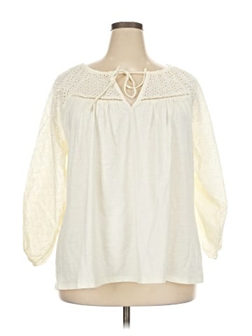 Lane Bryant 3/4 Sleeve Blouse (view 1)