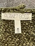 Planet Gold 100% Polyester Tweed Green Pullover Sweater Size M - photo 7