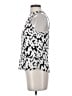 A.L.C. 100% Silk Floral White T-Shirt Size 4 - photo 5