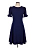 DKNY Solid Blue Cocktail Dress Size 10 - photo 1