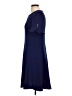 DKNY Solid Blue Cocktail Dress Size 10 - photo 5