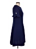 DKNY Solid Blue Cocktail Dress Size 10 - photo 4