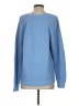 J.Jill 100% Cotton Chevron-herringbone Blue Pullover Sweater Size S - photo 2