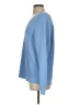 J.Jill 100% Cotton Chevron-herringbone Blue Pullover Sweater Size S - photo 5