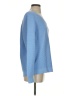 J.Jill 100% Cotton Chevron-herringbone Blue Pullover Sweater Size S - photo 4