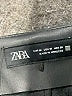 Zara Metallic Black Shorts Size M - photo 3