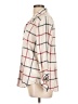 Faherty Plaid Ivory Long Sleeve Blouse Size L - photo 5