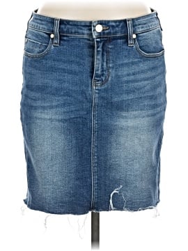 Liverpool Los Angeles Denim Skirt (view 1)