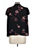 CeCe 100% Polyester Black Short Sleeve Blouse Size L - photo 2