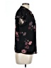CeCe 100% Polyester Black Short Sleeve Blouse Size L - photo 4