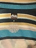 Tea 100% Cotton Blue Long Sleeve Polo Size 5 - photo 3