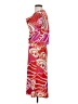 Natori Print Red Casual Dress Size XS - photo 5
