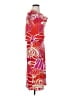 Natori Print Red Casual Dress Size XS - photo 4