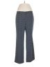 Charter Club 100% Polyester Chevron-herringbone Gray Dress Pants Size 12 Petite - photo 1