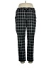George Plaid Black Casual Pants Size 16 - photo 1