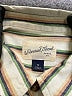 Universal Thread 100% Cotton Stripes Ivory Long Sleeve Button-Down Shirt Size M - photo 7
