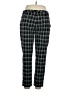George Plaid Black Casual Pants Size 16 - photo 2