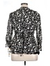 Nine West 100% Polyester Black 3/4 Sleeve Blouse Size 16 - photo 2