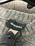 Diesel Color Block Gray Wool Pullover Sweater Size XL - photo 7