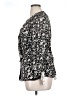 Nine West 100% Polyester Black 3/4 Sleeve Blouse Size 16 - photo 5
