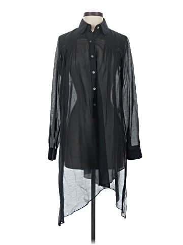Billy Reid Long Sleeve Silk Top (view 1)