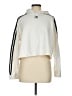 Adidas 100% Cotton Ivory Sweatshirt Size M - photo 1