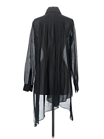 Billy Reid Long Sleeve Silk Top (view 2)