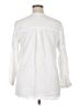 Old Navy White 3/4 Sleeve Button-Down Shirt Size XL - photo 2
