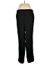 Ann Taylor LOFT Solid Black Track Pants Size 4 - photo 2