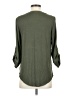 Fortune + Ivy 100% Polyester Green 3/4 Sleeve Blouse Size S - photo 2