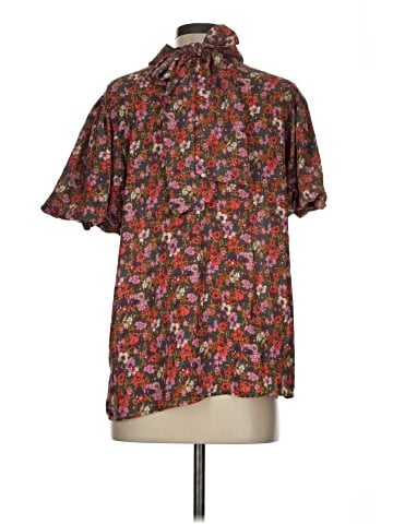 Fab'rik Short Sleeve Blouse (view 2)