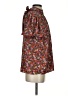 Fab'rik 100% Polyester Floral Brown Short Sleeve Blouse Size S - photo 4
