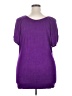 Maurices Purple Short Sleeve Top Size 20 (2) - photo 2