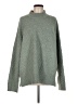 Passenger Chevron-herringbone Green Turtleneck Sweater Size L - photo 1