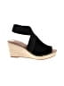Gentle Souls Black Wedges Size 6 1/2 - photo 1