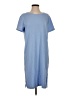 Jessica Simpson Solid Blue Casual Dress Size S - photo 1