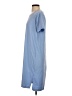 Jessica Simpson Solid Blue Casual Dress Size S - photo 5