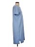 Jessica Simpson Solid Blue Casual Dress Size S - photo 4