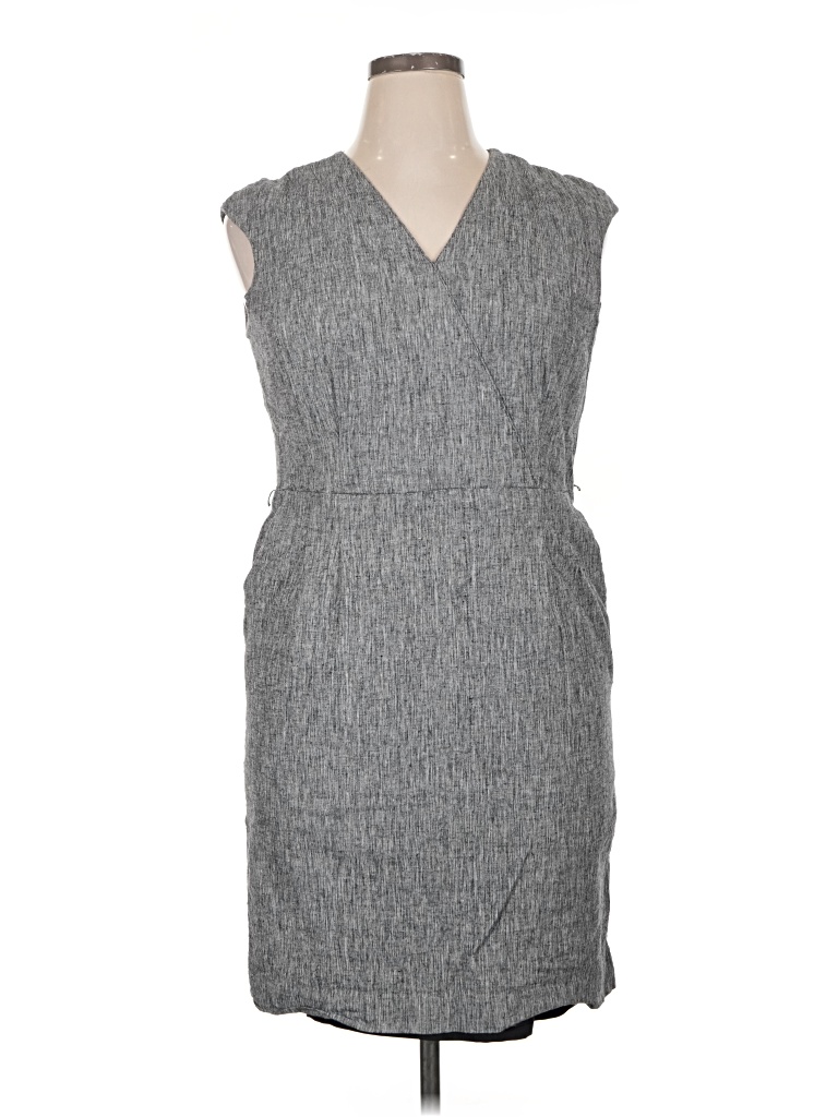 Pre-owned Style & Co Casual Dress In Gray
