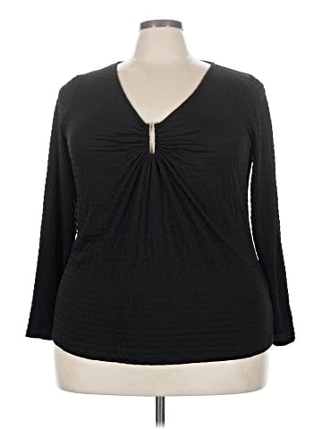 Lane Bryant 3/4 Sleeve T-Shirt (view 1)