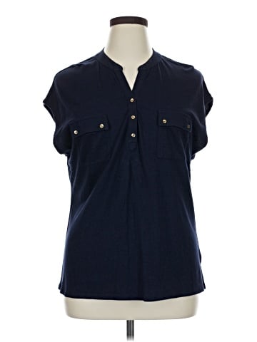 Talbots Outlet Short Sleeve Blouse (view 1)