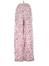 Open Edit Floral Pink Linen Pants Size XS - photo 2