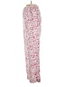 Open Edit Floral Pink Linen Pants Size XS - photo 5