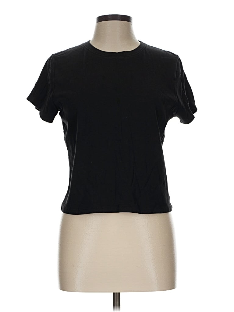 Pre-owned Cotton On Short Sleeve T-shirt In Black
