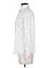 Banana Republic 100% Polyester Stripes Ivory Long Sleeve Blouse Size XS - photo 5
